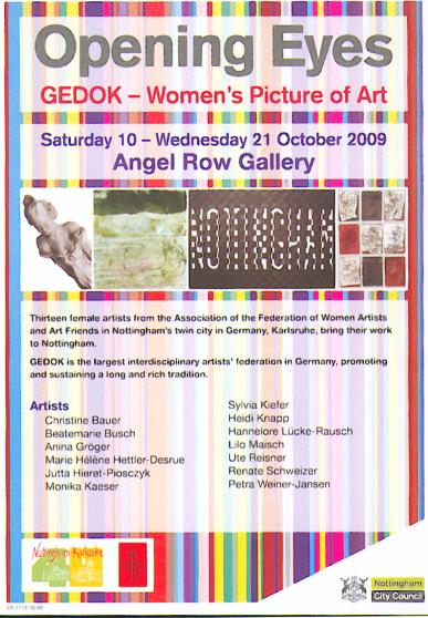 Ausstellung Nottingham