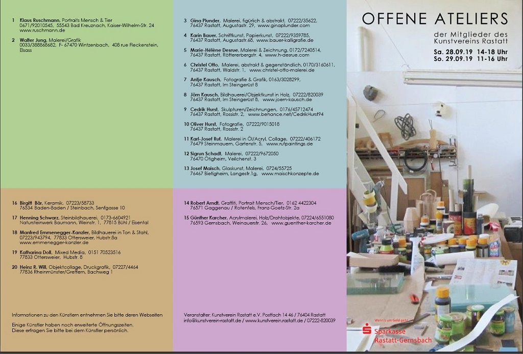 Ausstellung Offene Ateliers