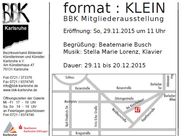 Ausstellung Format Klein